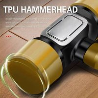 Direkt vom Hersteller: Industrieller Rundkopf-Aluminiumhammer für DIY-Bodenflieseninstallation mit OEM-Unterstützung