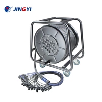 Câble multipaire XLR pour boîtier de scène 8/12/16/20/24/28/32 canaux, 30m 50m, faible bruit, cuivre sans oxygène 25AWG, pour sonorisation live