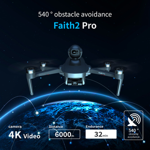 Versión actualizada Faith 2 Pro 1080p 6km transmisión de imagen 3 ejes cardán fotografí<span class=keywords><strong>a</strong></span> Drones Quadcopter Motor - Product Image 4