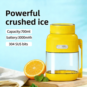 Frullatore Portatile Ricaricabile OEM da 700ml, Nuovo Modello, Grande Capacità, Mixer per Frutta Fresca, Frullatore per Smoothie - Product Image 1