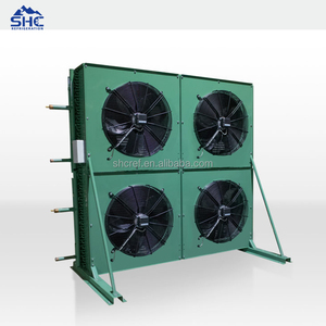 Condenseur refroidi par air Unité de condensation 10HP Condenseur évaporatif Échangeur de chaleur à 4 ventilateurs - Product Image 3
