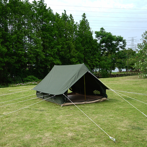 GodsWord all'aperto di lusso tela Scout <span class=keywords><strong>tenda</strong></span> per tutta la stagione Glamping campeggio 2 persone <span class=keywords><strong>tenda</strong></span> Scout verde oliva con <span class=keywords><strong>tenda</strong></span> Fly House - Product Image 5