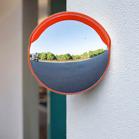 Miroirs réfléchissants PC 45cm Miroir convexe de sécurité anti-âge personnalisable robuste