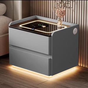 Modern Designed <strong>Mini</strong> Coffee Table LED Light Wireless Charging Cooling <strong>Drawer</strong> Smart Home Furniture Bedside Refrigerator Fridge - Product Image 6