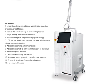Appareil laser fractionnel CO2 pour l'élimination des cicatrices et le rajeunissement cutané, 10600 nm, usage commercial en salon, prix. - Product Image 2
