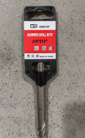 SUBORUI OEM Vente en gros Forets à percussion SDS Plus à pointe simple en carbure 40Cr 6*110mm à 4 cannelures pour le perçage du béton, de la maçonnerie et de la roche