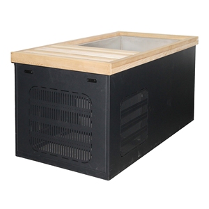 Bañera Portátil para Inmersión en Agua Fría, Estructura Ergonómica de Madera, Diseño Cuadrado con Tecnología Drop Stitch, Modelo WSC-B 1670x880x860mm, para Recuperación Muscular - Product Image 6