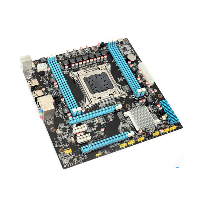 High Performance New 2011 Socket Server Motherboard Dual Channel Support 64GB DDR3 Memory SATA Hard Drive Interface Integrated 3