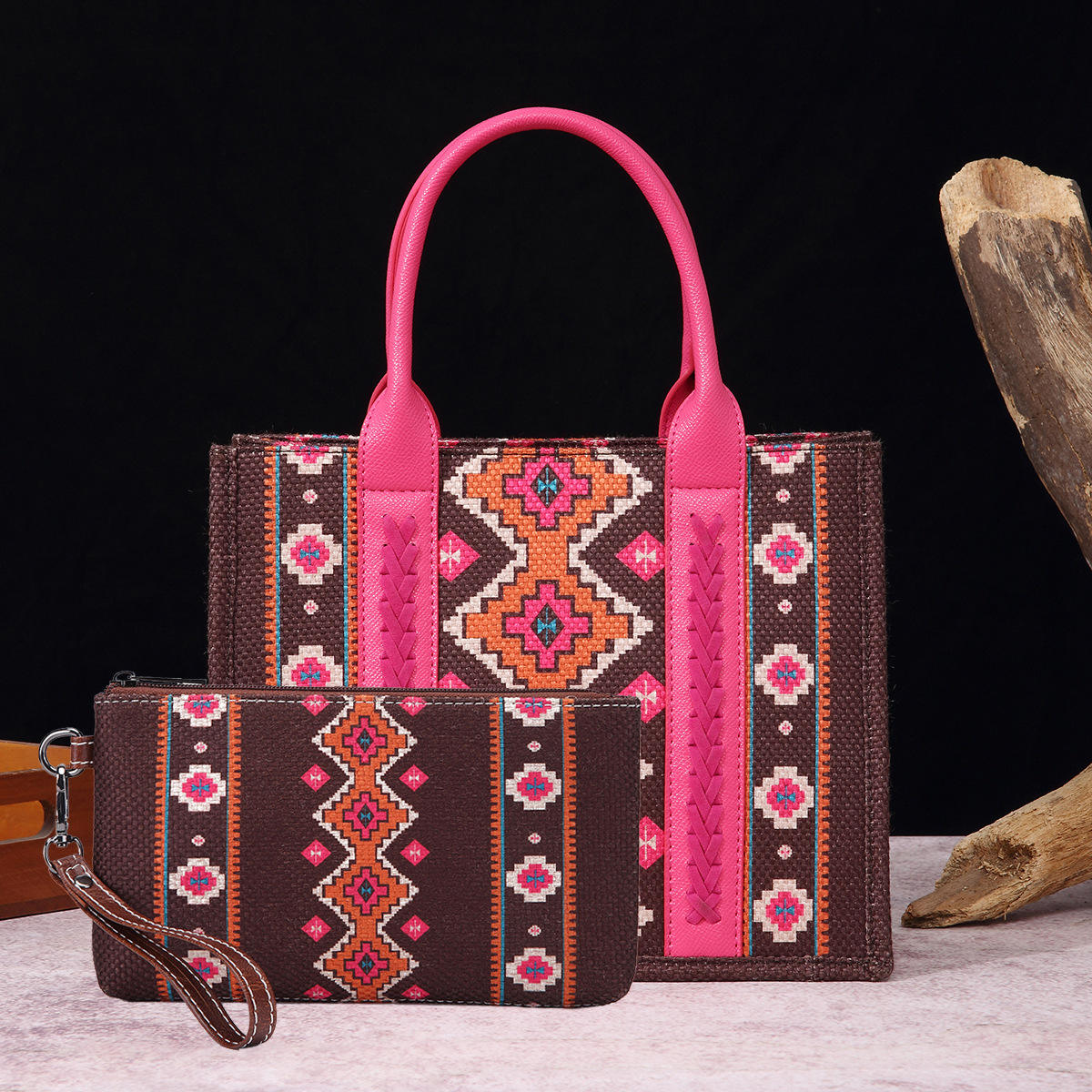 PG5050+PG851 Rose Red+Coffee