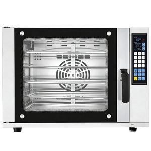 <span class=keywords><strong>Horno</strong></span> Comercial de Circulación de Aire Caliente 60L/95L/120L, 5 Niveles de Horneado, Interior de Acero Inoxidable 304, Humidificación por Vapor, 350 ° C - Product Image 1