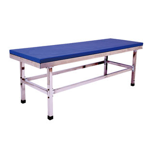 Lettino da Visita Ospedaliero Semplice con Schienale Pieghevole, Design Portatile e Regolabile in Altezza per Esami Ambulatoriali - Product Image 1