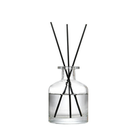 Ensemble de flacons diffuseurs en verre de luxe 100ml 150ml 200ml avec bouchon