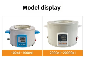Funda Calefactora Digital de Temperatura Constante para Frascos de Fondo Redondo de Laboratorio, Chaqueta Calefactora de Temperatura Constante Precisa - Product Image 4