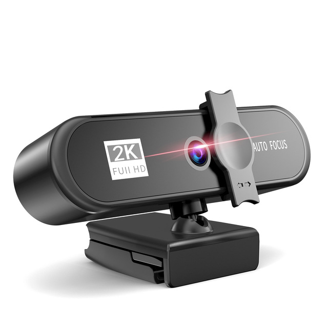 2K 1080P Webcam 4K Ultra HD Web Camera with Microphone Speaker USB Web Cam Auto Focus for PC Laptop Video Shooting Camera