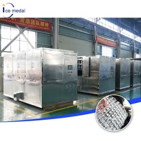 Máquina Automática para Hacer Hielo en Cubos de 3 Toneladas para Fábrica de Hielo Comestible con Solución Integral de Producción de Hielo