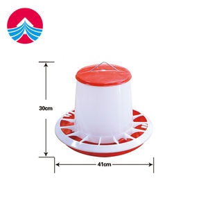 別の給餌トレイを備えた新しいプラスチック製のチキントラフ家禽装置は、鶏のアヒルの飼料の無駄を効率的に防ぎます - Product Image 4