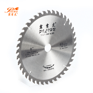 Hojas de sierra de carburo de tungsteno de calidad estándar 230x2.8x25.4x40 con dientes de alta densidad para corte de precisión en carpintería - Product Image 3