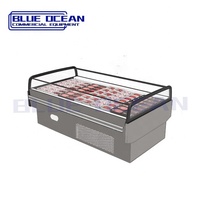Blue Ocean Promotion Comptoir Congélateur Mode de refroidissement par air en gros