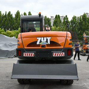 ZW ZUT Máquinas De Construção ZT75W-S Rodas Escavadeira Brand <span class=keywords><strong>New</strong></span> Escavadeira Digger Factory Price 6ton Escavadeira Rodas - Product Image 5