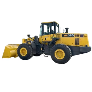 Cargadora de ruedas Komatsu WA380 diésel 4x4 de alta calidad, precio barato de fábrica, fuerte capacidad de trabajo, motor central, Motor, caja de cambios, venta - Product Image 1