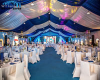 Prix Usine 15 x 25 m – Grande Vente : Structure en Aluminium avec Toit en PVC pour Mariages et Événements Commerciaux