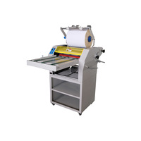 CHENGYUE CYSNFM390A Presse à chaud numérique semi-automatique électrique à chauffage par bain d'huile pour plastification, nouvelle plaque, possibilité d'ajouter un système de rembobinage de film