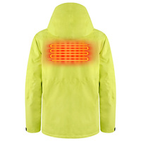 Veste de ski d'hiver pour homme de haute qualité, coupe-vent, respirante, en polaire, épaisse, grande taille, chauffante