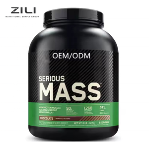 Poudre de protéines pour la prise de <span class=keywords><strong>masse</strong></span> musculaire, marque privée OEM, avec vitamines C, D et zinc pour le soutien immunitaire - Product Image 1