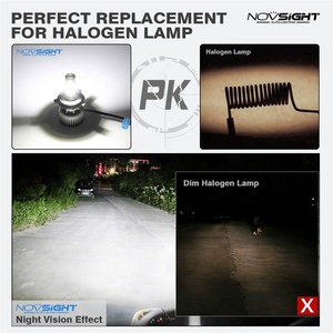 Novsight/<span class=keywords><strong>Nighteye</strong></span> A500-N12/S2 C6 système d'éclairage automatique COB 6500k 10000lm 72W A MENÉ Des Lumières h4 ampoule LED 9005 h7 h11 A MENÉ Le Phare - Product Image 6