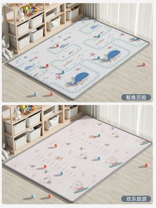 Tapis de jeu pliable XPE pour enfants, tapis de jeu rampant, tapis d'escalade pour enfants, tapis de route pour salon et maison - Product Image 3