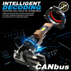 ไฟหน้า LED อัตโนมัติ H1 H7 HB4 HB3 H11 9005 9016 H4อุณหภูมิ6000K ไฟ LED 12V 24V LED Silverado 2500 - Product Image 4