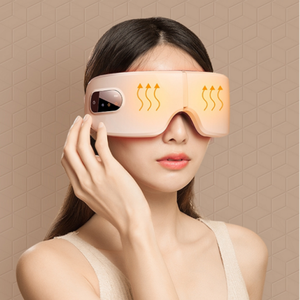 Intelligentes Faltbares Kabelloses Musik-Augenmassagegerät mit Vibration, Schönheits-Kompression und Musikplayer zur Augenpflege und Ermüdungslinderung - Product Image 1