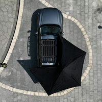 Auvent de toit latéral 270° rétractable pour Jeep Gladiator Wrangler: tente de camping universelle 4x4 SUV off-road.