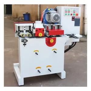 Automatic Round Rod Milling Sanding Wooden Broom Hammer Pole Stick Molding Making Wood Broom Handle Machine