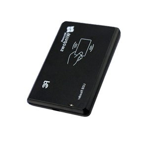 <span class=keywords><strong>Dual</strong></span>-tần số 125KHz USB & RS232 giao diện tích hợp đầu đọc thẻ nhựa IC thẻ truy cập & ID phát hành thẻ - Product Image 1