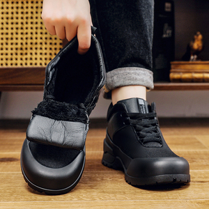 Nuevas Botas de Nieve Balen Negras de Invierno al por Mayor para Hombre, Precio Bajo, Lona, Exportación, Caña Alta, con Cordones, Originales, para Exteriores - Product Image 2