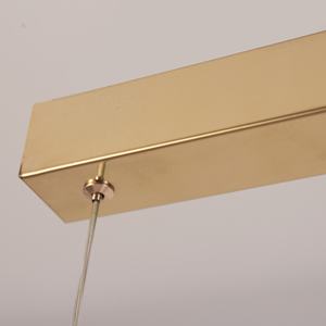 Post estilo moderno tira larga Oficina colgante luz Led Hogar Casa comedor restaurante lineal Led lámparas colgantes - Product Image 6