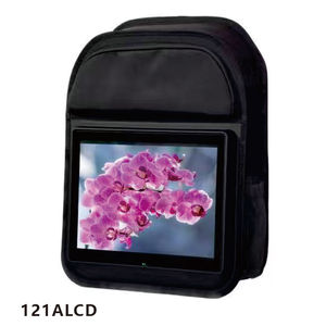 Layar LCD Hitam 12,1 Inci untuk Tas Ransel, Tampilan Video Iklan yang Dipasang di Tas untuk Pameran Sekolah, Aula, Promosi Pendidikan - Product Image 1