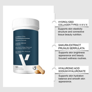 Cápsulas de Bienestar para Mujeres, 60 Unidades, Suplemento Diario para el Cuidado de la Salud con Beneficios Hidratantes para la Piel, para Mejorar la Belleza y la Vitalidad - Product Image 4