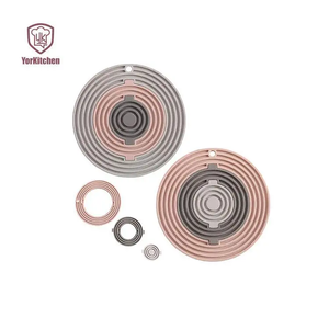 3 in 1 tovagliette rotonde Hot pad presine calde <span class=keywords><strong>poggia</strong></span> cucchiaio 3 in 1 tappetino in Silicone - Product Image 5