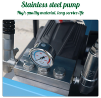 Pompe automatique industrielle, moteur multifonctionnel, nettoyage à l'eau froide haute pression, lave-auto électrique avec fonction sans résidus