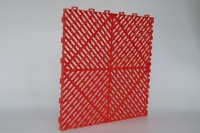 Baldosas Patentadas Tridimensionales 3D de 400*400*18mm, Antideslizantes, de PVC, Encajables, para Piso de Garaje, Modernas, para Exteriores