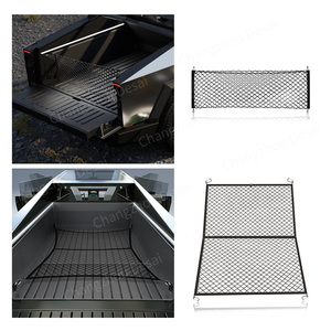 Accessoires d'intérieur <span class=keywords><strong>de</strong></span> <span class=keywords><strong>voiture</strong></span> <span class=keywords><strong>Filet</strong></span> à bagages horizontal pour 2024 Tesla Cybertruck Automobiles <span class=keywords><strong>Filet</strong></span> <span class=keywords><strong>de</strong></span> rangement pour <span class=keywords><strong>coffre</strong></span> arrière - Product Image 3