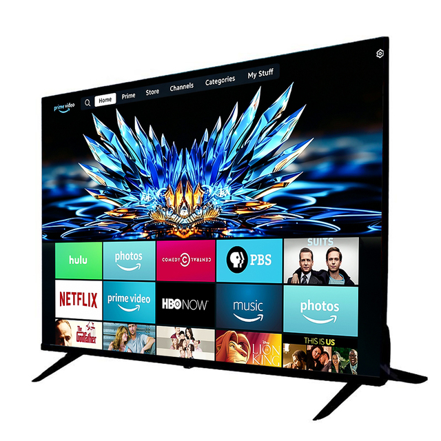 New Arrival 85/100/110Inch QLED UHD Smart TV for Bluetooth Android System HDR10 Luxury Home Entertainment Setup LED Voice Remote