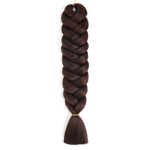 Extensiones de Cabello Sintético para Trenzas <span class=keywords><strong>Jumbo</strong></span> de 82 Pulgadas y 165 g, Venta al por Mayor - Product Image 5