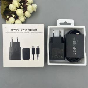 Chargeurs de téléphone portable USB C de haute qualité 45W avec câble de données TYPE C, chargeur super rapide PD pour <span class=keywords><strong>Samsung</strong></span> S22 S21 Note20 S24 - Product Image 5