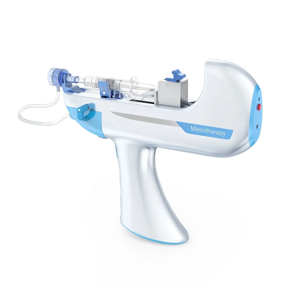 Portable vacuum mesotherapy gun wireless hyaluronic injection meso gun  for hair mesotherapy solution