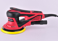 Utilisation à long terme meuleuse électrique de 6 pouces ponceuse à orbite aléatoire moteur sans balais à faible vibration polisseuse de Surface sans poussière bricolage
