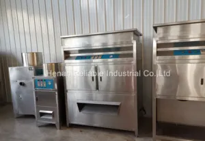 Automatic Garlic Processing Machines / Garlic Separating Peeling Machine Production Line