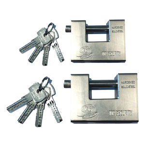 गार्ड चोरी के खिलाफ स्टील आयताकार ताला पीतल सिलेंडर के साथ क्रोम Vanadium सतह - Product Image 6